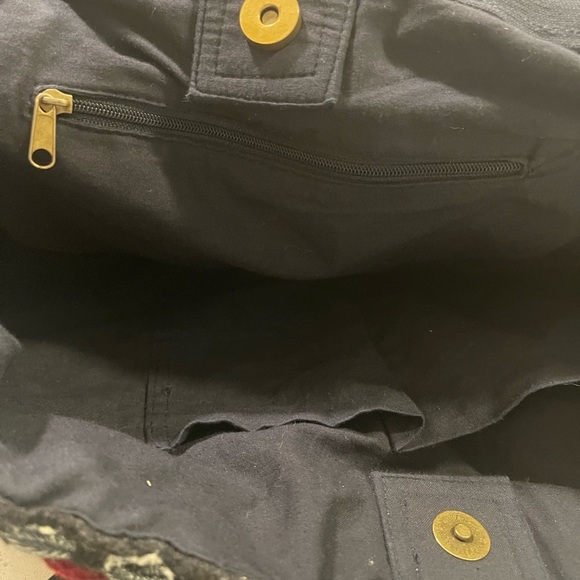 Women's Unbranded Bags Recycled Demin & Cotton Tote/Book Oversized Purse Boho - Picture 8 of 9